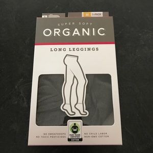 Pact Apparel Organic Leggings (Gray, Medium)